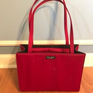 red Kate Spade purse